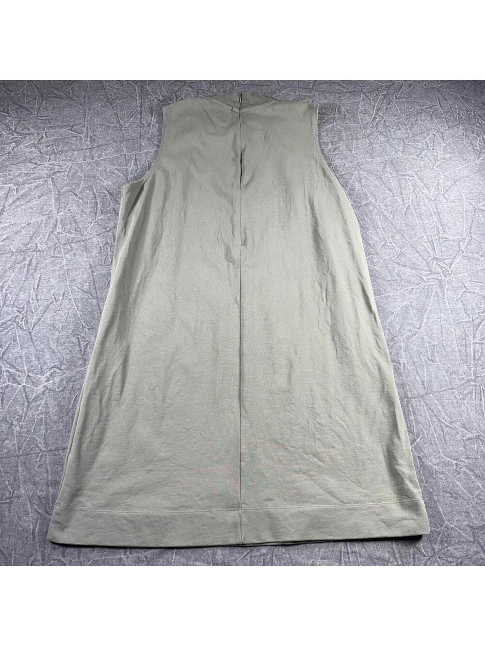 Nike Dress Women's L Green Sage Mock Neck Sleeveless - Picture 9 of 9